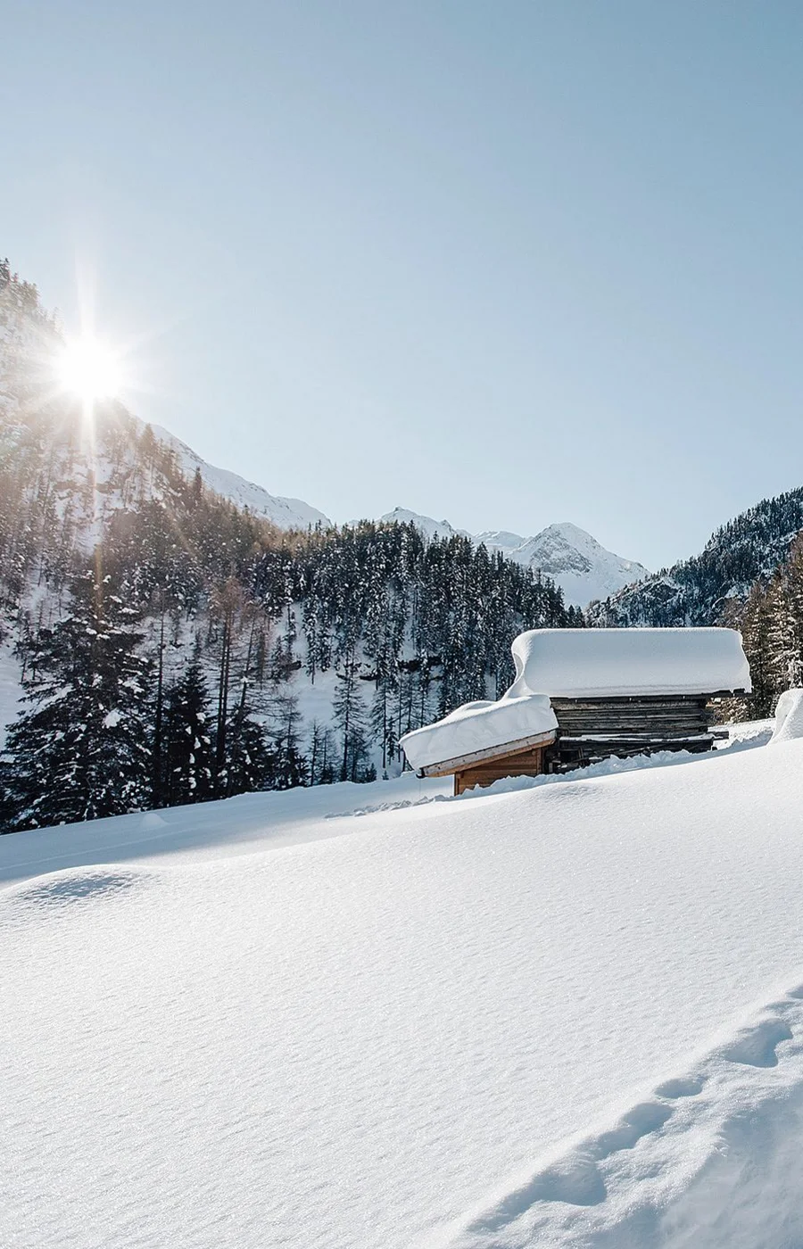Winter hiking