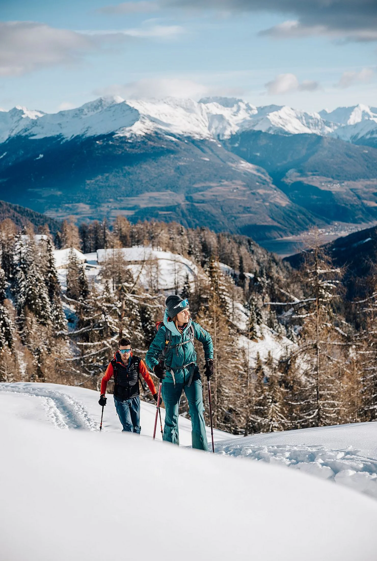 Escursioni con le racchette da neve