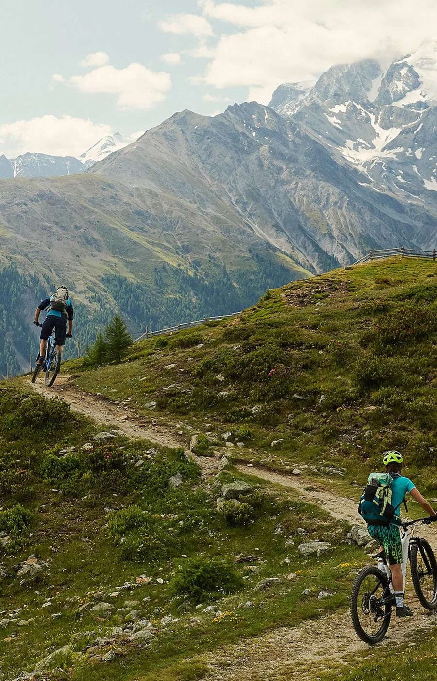 Mountain biking