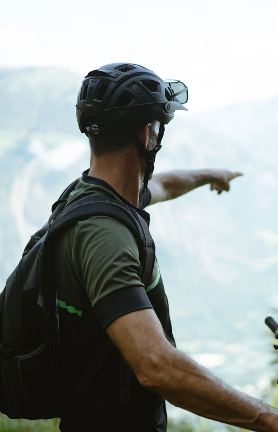Mountain biking